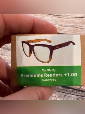 New in Box Knockaround My Oh My Premiums Readers +1.00 - Maroon Gradient
